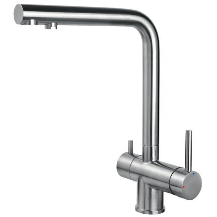 Baterie de bucatarie pentru apa filtrata, INOX 45127 - Emmevi