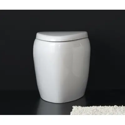 Moai wc stativ Alb
